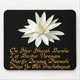 Alfombrilla De Ratón Gayatri mantra