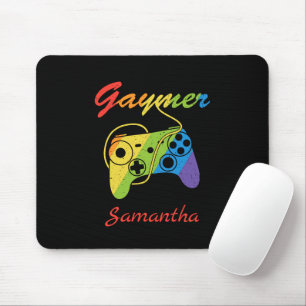 Alfombrilla De Ratón Gaymer   Controlador de videojuegos Rainbow   Jueg
