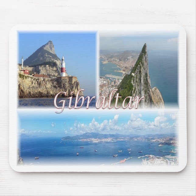 Alfombrilla De Ratón GB - Gibraltar - (Frente)