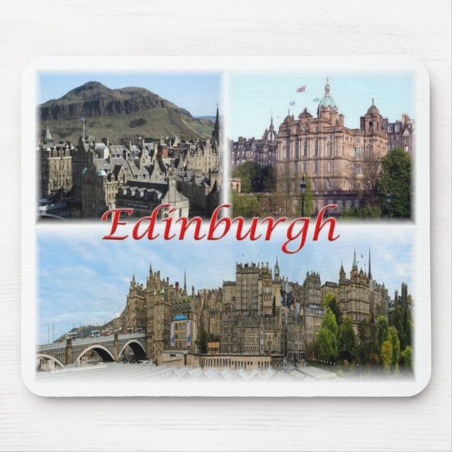 Alfombrilla De Ratón GB Reino Unido - Escocia - Edimburgo - (Frente)
