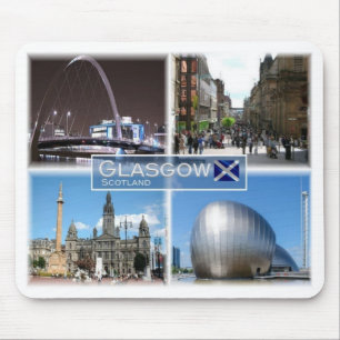 Alfombrilla De Ratón GB Reino Unido - Escocia - Glasgow -