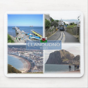 Alfombrilla De Ratón GB Reino Unido - Gales - Llandudno - Gran foro