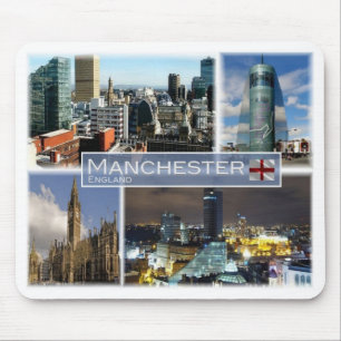 Alfombrilla De Ratón GB Reino Unido - Inglaterra - Manchester -