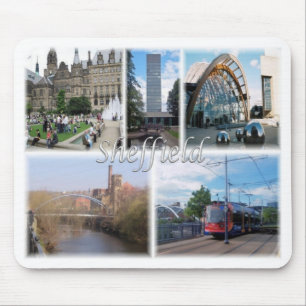 Alfombrilla De Ratón GB Reino Unido - Inglaterra - Sheffield -
