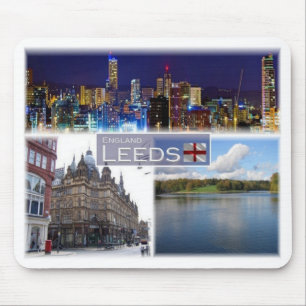 Alfombrilla De Ratón GB Reino Unido - Inglaterra - Yorkshire - Leeds -