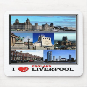 Alfombrilla De Ratón GB United Kingdom - England -  Liverpool -