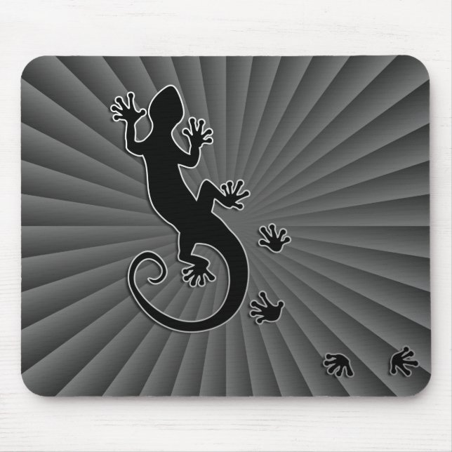 Alfombrilla De Ratón Gecko en ejecución (Frente)