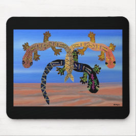 Alfombrilla De Ratón Geckos en el valle del fuego