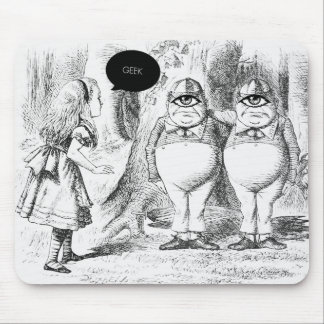Alfombrilla De Ratón GEEK CLOTHING/alice geek mousepad