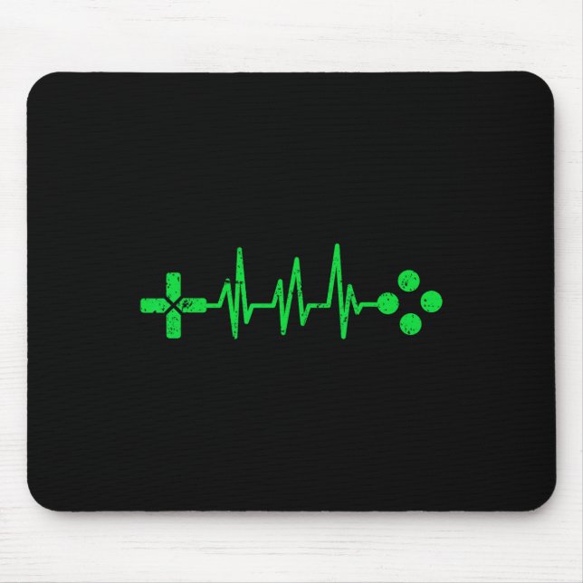 Alfombrilla De Ratón Geeks Heartbeat Gaming (Frente)