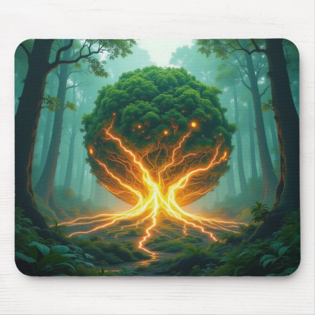 Alfombrilla De Ratón Geheimnisvoller Erdkern  Das Herz unseres Planeten (Frente)