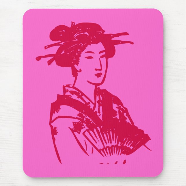 Alfombrilla De Ratón Geisha (Frente)