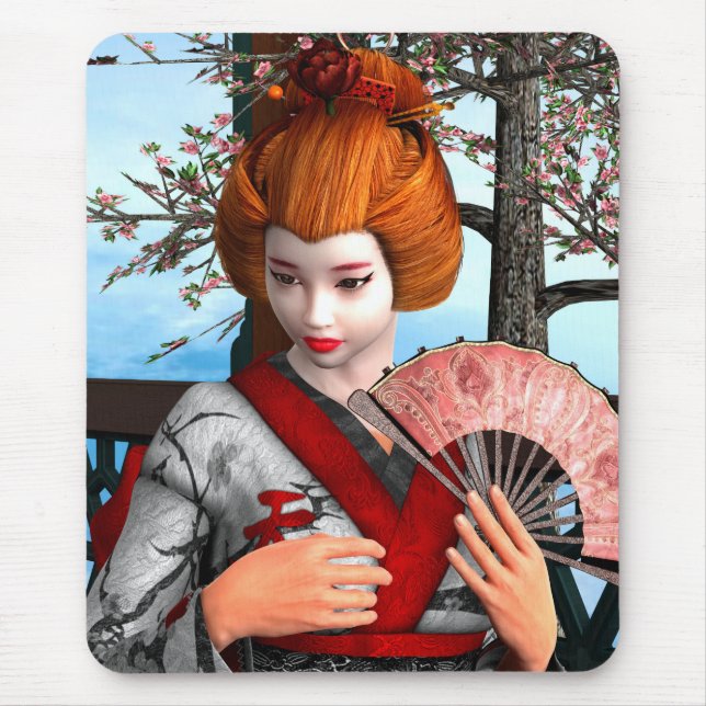 Alfombrilla De Ratón Geisha (Frente)