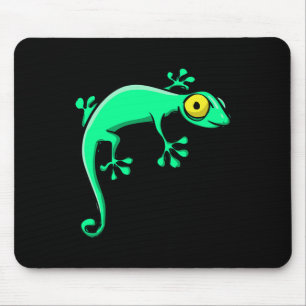 Alfombrilla De Ratón Gekko Lizard Halloween Disstume divertida Hallowee