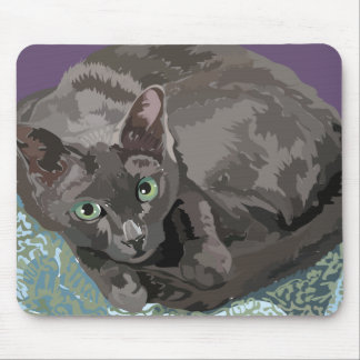 Alfombrilla De Ratón GEL MOUSEPAD - gatos de KORAT para guardarle