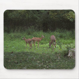 Alfombrilla De Ratón Gemelos y su mamá