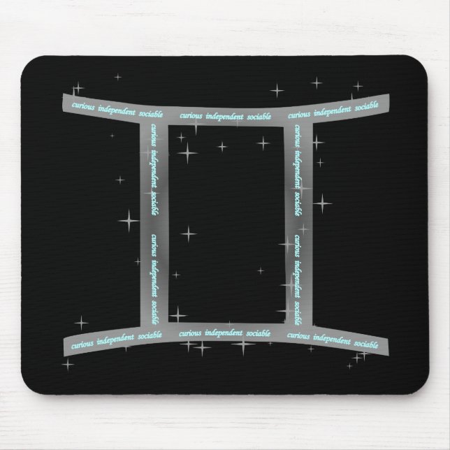 Alfombrilla De Ratón Gemini Mousepad (Frente)