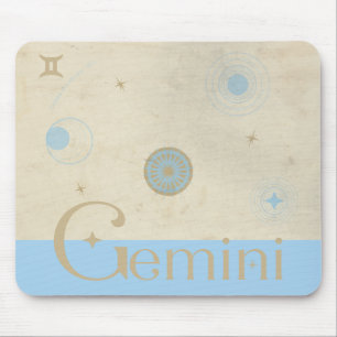 Alfombrilla De Ratón Gemini Zodiac Mousepad
