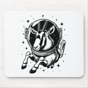 Alfombrilla De Ratón Gemsbok Dad Mom Space - Astronauta Gemsbok
