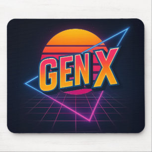 Alfombrilla De Ratón GEN X Retro 80 Mousepad