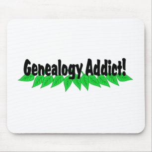 Alfombrilla De Ratón Genealogía Addict Mousepad Mousemat