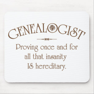 ALFOMBRILLA DE RATÓN GENEALOGIST.
