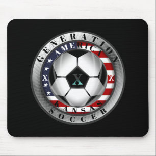 Alfombrilla De Ratón Generación de Estados de Kansas X Fútbol Americano