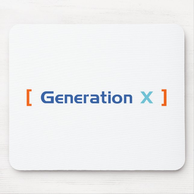 Alfombrilla De Ratón Generación X (Frente)