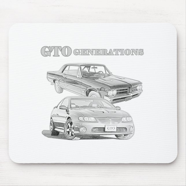 Alfombrilla De Ratón Generaciones de GTO (Frente)
