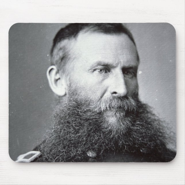 Alfombrilla De Ratón General George Crook (foto de b/w) (Frente)