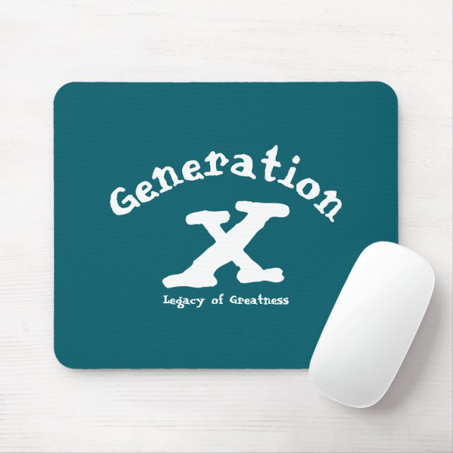 Alfombrilla De Ratón Generation X Mousepad (Con ratón)