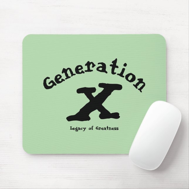 Alfombrilla De Ratón Generation X Mousepad (Con ratón)