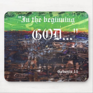 Alfombrilla De Ratón Génesis 1:1 Mousepad