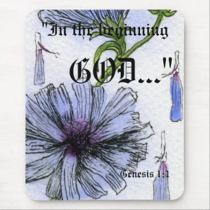 Alfombrilla De Ratón Génesis 1:1 Mousepad