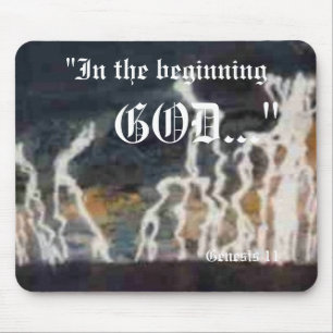 Alfombrilla De Ratón Génesis 1:1 Mousepad
