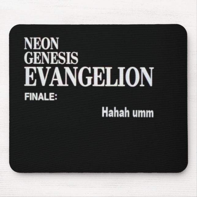 Alfombrilla De Ratón Génesis de neón: Mousepad de Evangelion (Frente)