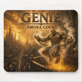 Alfombrilla De Ratón Genie Corte de Humo Realismo Oscuro