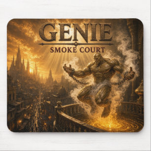 Alfombrilla De Ratón Genie Corte de Humo Realismo Oscuro