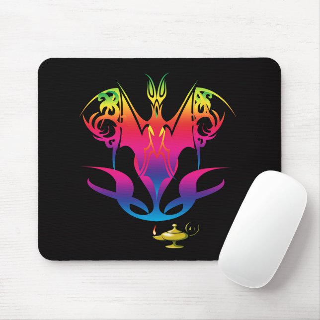 Alfombrilla De Ratón Genie Mouse Mat (Con ratón)