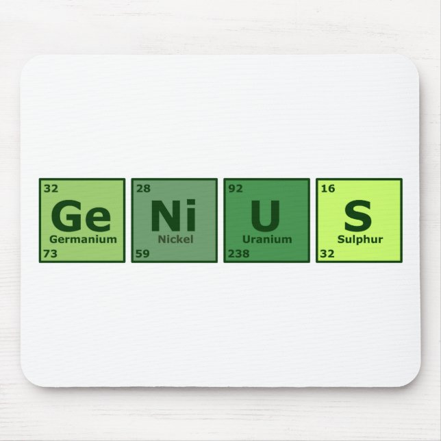 Alfombrilla De Ratón Genio (Frente)