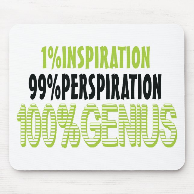 Alfombrilla De Ratón genio 100% (Frente)