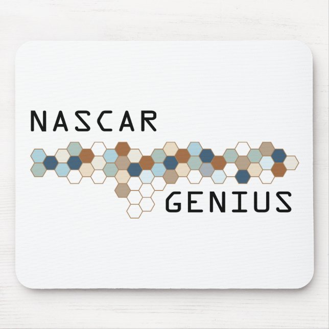 Alfombrilla De Ratón Genio de NASCAR (Frente)