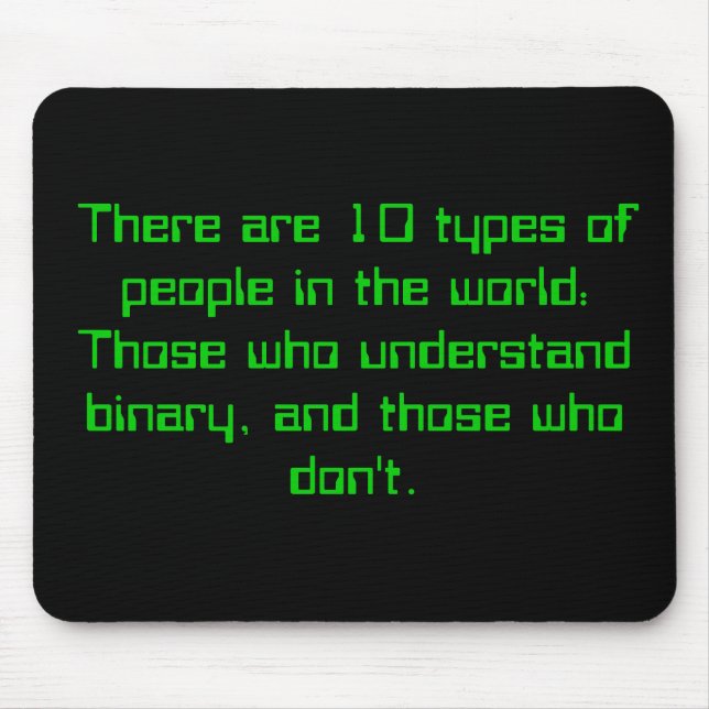 Alfombrilla De Ratón Gente binaria (Frente)