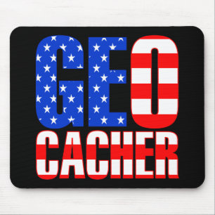 Alfombrilla De Ratón Geocacher de Estados Unidos