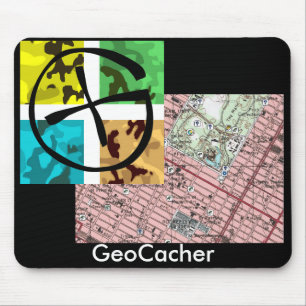 Alfombrilla De Ratón GeoCacher Mousepad