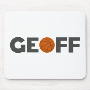 Alfombrilla De Ratón Geoff Basketball Mouse Pad