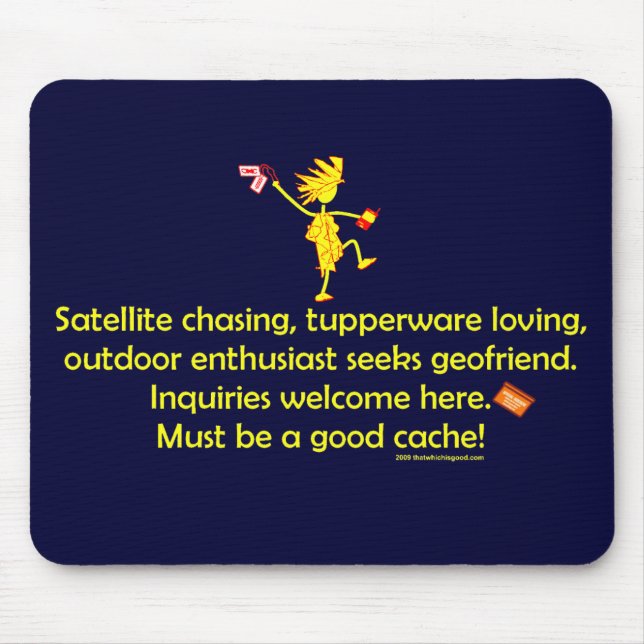 Alfombrilla De Ratón GeoFriend quiso (Frente)