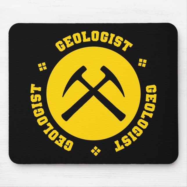 Alfombrilla De Ratón Geólogo Mousepad (Frente)