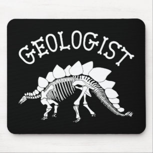 Alfombrilla De Ratón Geólogo Mousepad (Stegosaurus)