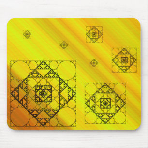 Alfombrilla De Ratón Geometría fractal Mousepad